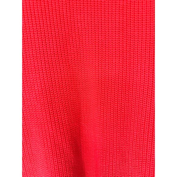 Ralph Lauren Red Cable Knit Crew Neck Quiet Luxury Sweater Shirt Combo Size XL - Picture 4 of 11